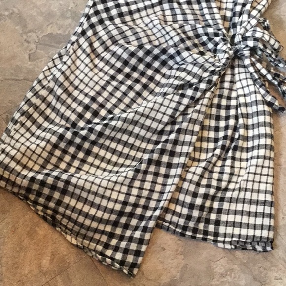 Free people Nodia checkered wrap dress - Picture 4 of 6